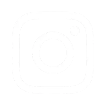 White Instagram logo